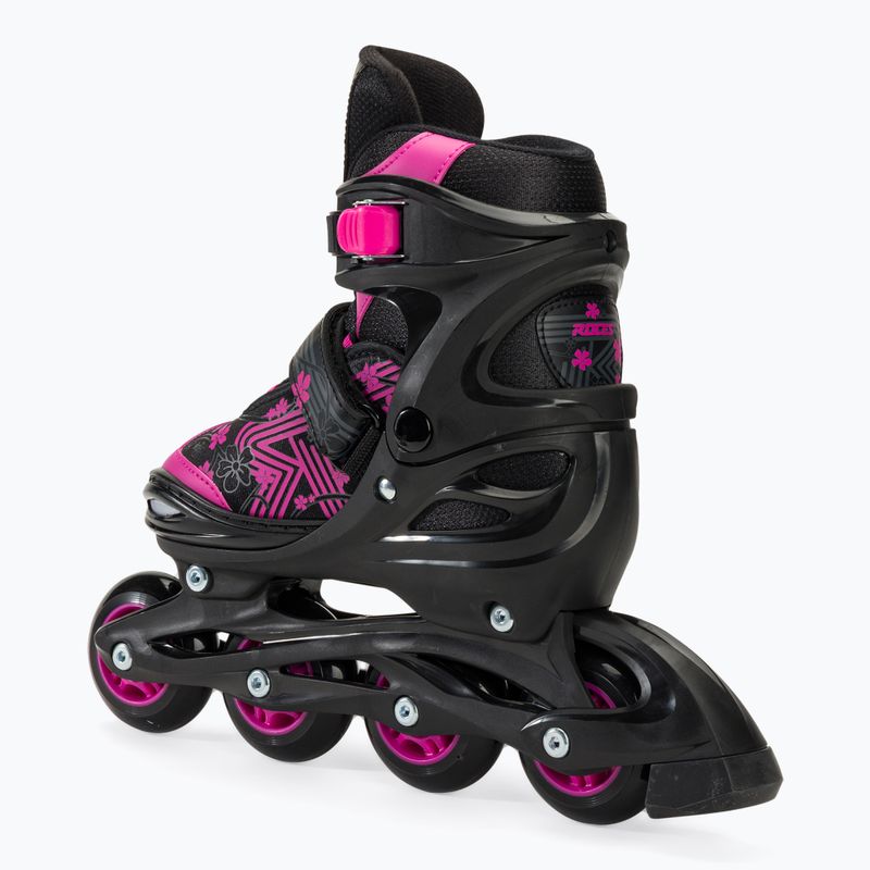 Vaikiški riedučiai Roces Jokey 3.0 black/pink 3