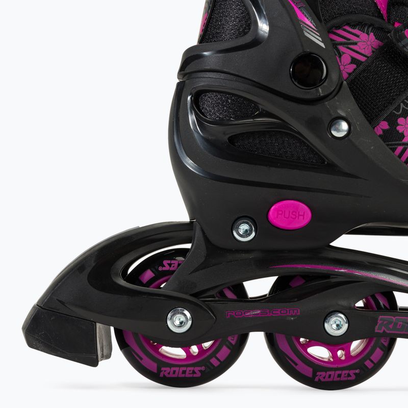 Vaikiški riedučiai Roces Jokey 3.0 black/pink 7