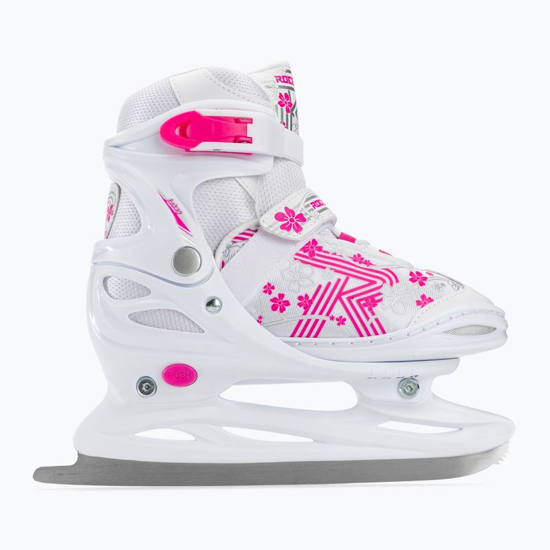 Roces Jokey Ice 3.0 Girl vaikiškos laisvalaikio pačiūžos juoda/rožinė 450708 5
