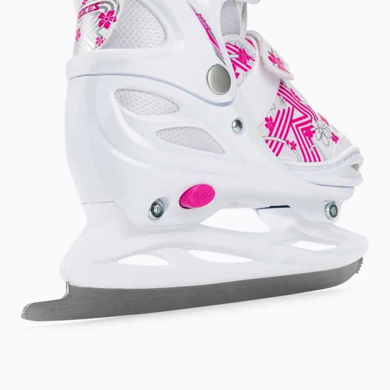 Roces Jokey Ice 3.0 Girl vaikiškos laisvalaikio pačiūžos juoda/rožinė 450708 8