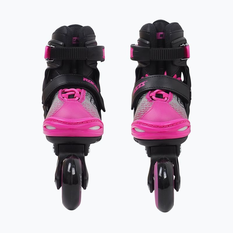 Vaikiški riedučiai Roces Jokey X Girl black/pink 4
