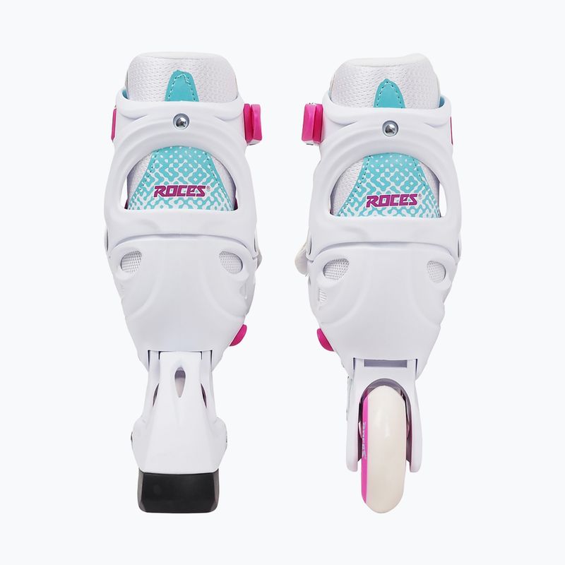 Vaikiški riedučiai Roces Jokey X Girl white/pink 5