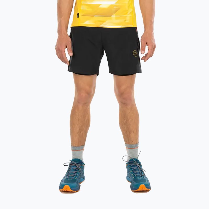 LaSportiva vyriški bėgimo šortai Ultra Distance Short 7" juodi P45999100 3