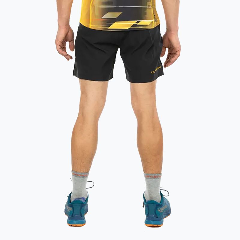 LaSportiva vyriški bėgimo šortai Ultra Distance Short 7" juodi P45999100 4