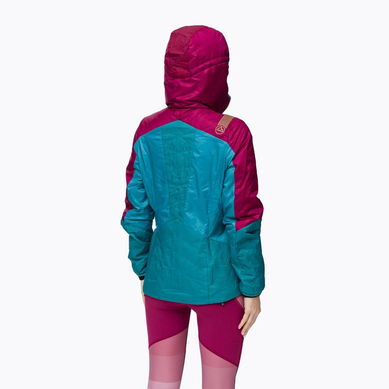 La Sportiva Across Primaloft moteriška hibridinė striukė burgundiškai mėlyna Q36502624 4