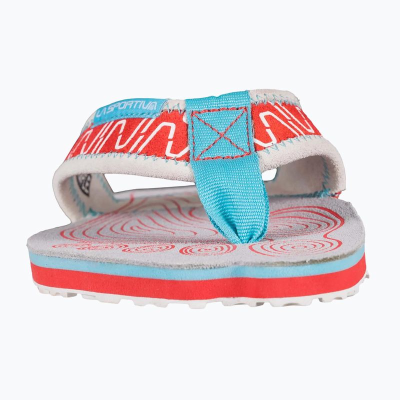 Moteriškos šlepetės per pirštą La Sportiva Swing hibiscus/malibu blue 9