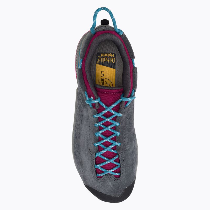 La Sportiva TX2 Evo Leather pilkos spalvos moteriški sportiniai bateliai 27Y900502 6