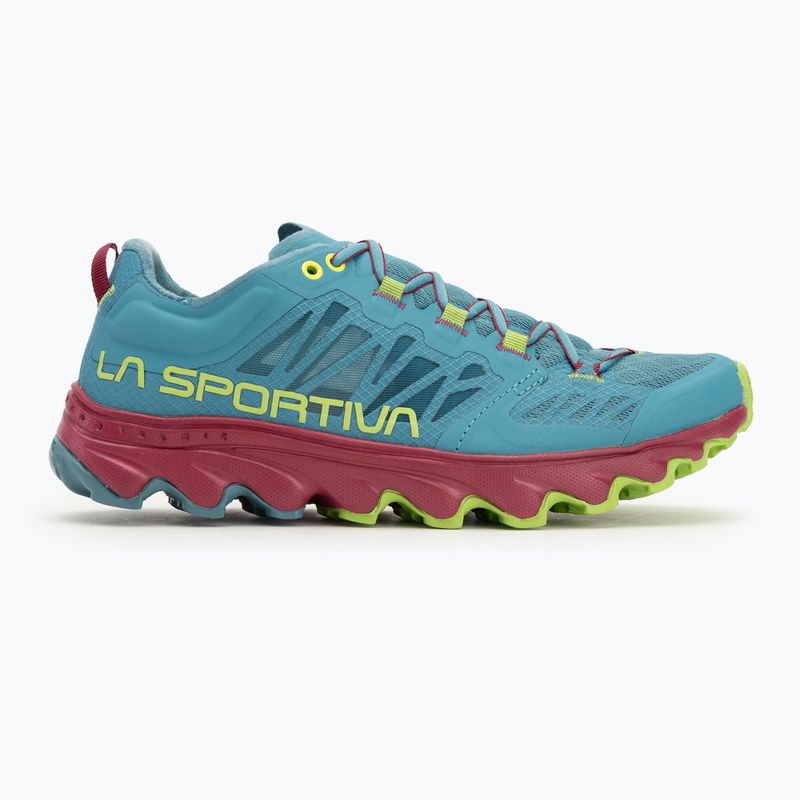 Moteriški bėgimo batai La Sportiva Helios III topaz/ red plum 2