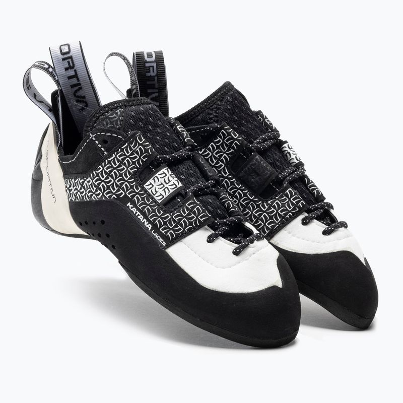 LaSportiva Katana Laces moteriški laipiojimo bateliai balti 30V000999 5