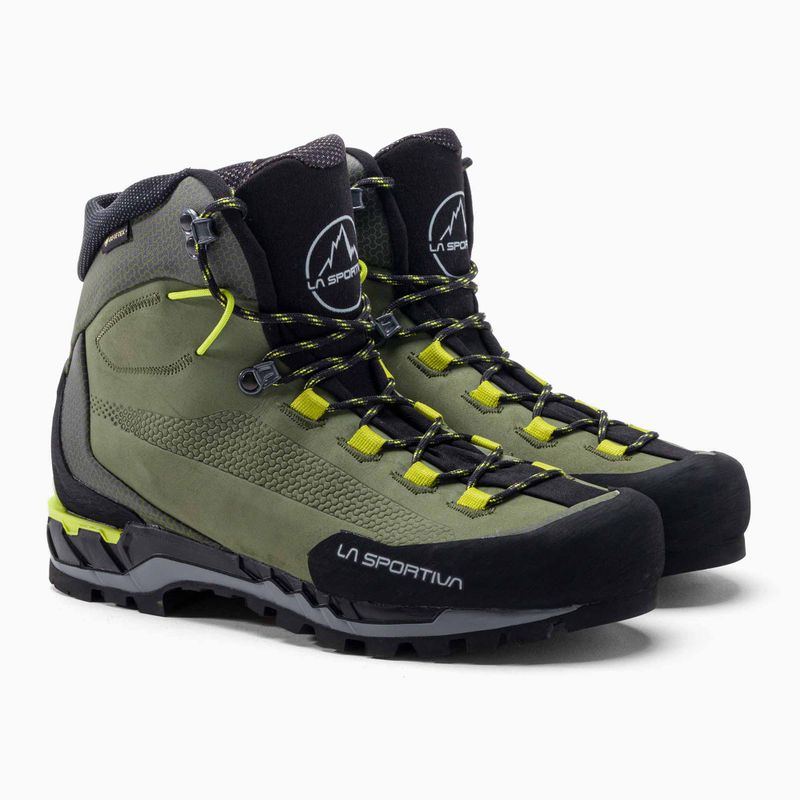 La Sportiva vyriški aukštakulniai batai Trango Tech Leather GTX green 21S725712 5