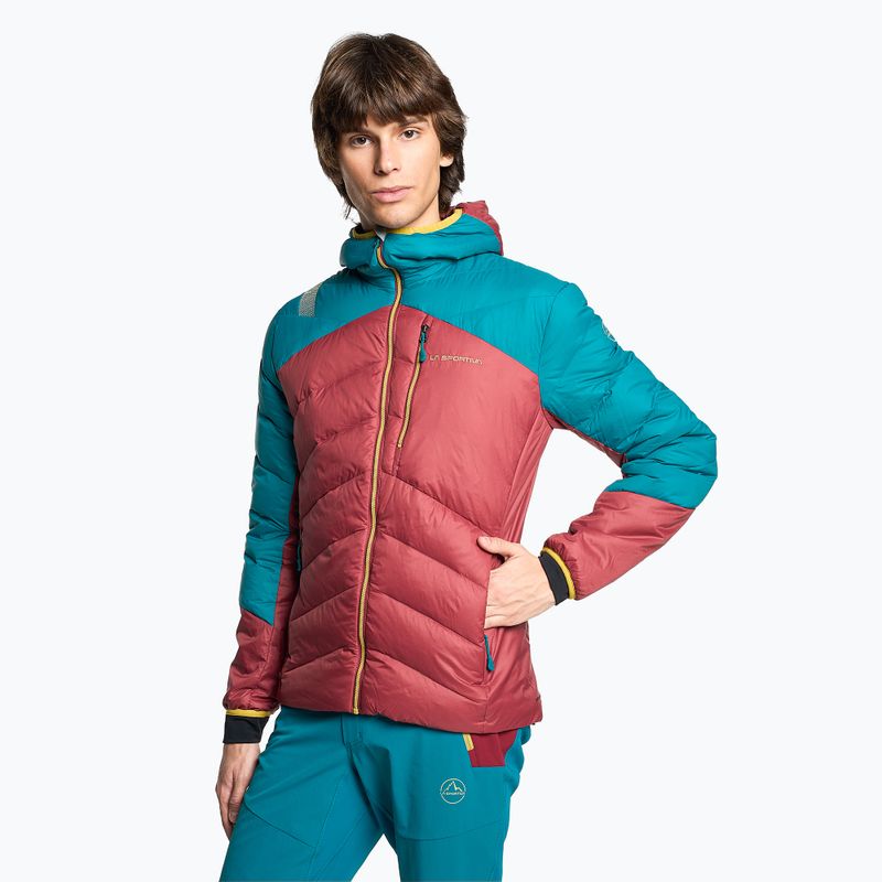 La Sportiva vyriška pūkinė striukė Deimos Down raudona L51320635