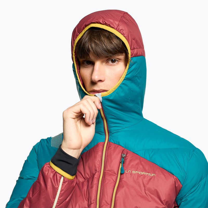 La Sportiva vyriška pūkinė striukė Deimos Down raudona L51320635 4