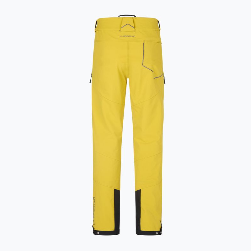 La Sportiva vyriškos Excelsior softshello kelnės geltonos L61723723 6