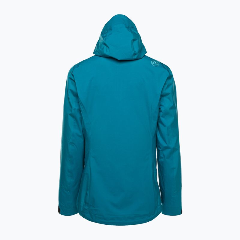 Moteriška La Sportiva Firestar Evo Shell membraninė striukė nuo lietaus mėlyna M24635635 2