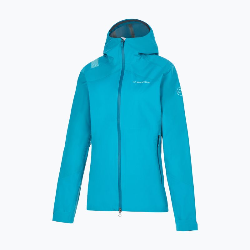 Moteriška La Sportiva Firestar Evo Shell membraninė striukė nuo lietaus mėlyna M24635635 6