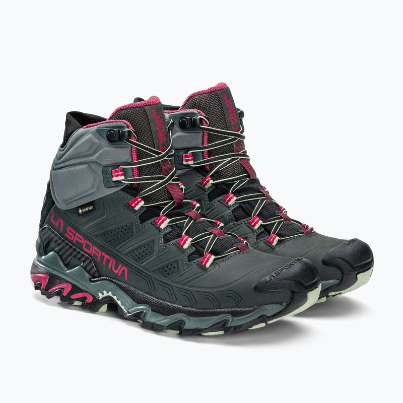 Moteriški trekingo batai La Sportiva Ultra Raptor II Mid Leather GTX black 34L915409 4