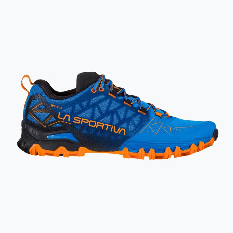 La Sportiva Bushido II GTX electric blue/tiger vyriški bėgimo bateliai 12