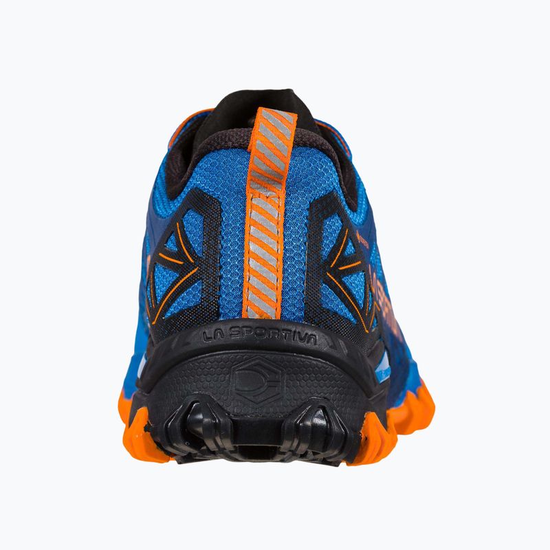 La Sportiva Bushido II GTX electric blue/tiger vyriški bėgimo bateliai 14