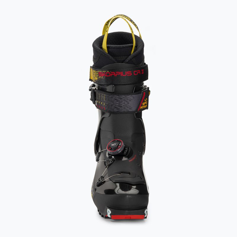 Ski touring batai La Sportiva Skorpius CR II black/yellow 3