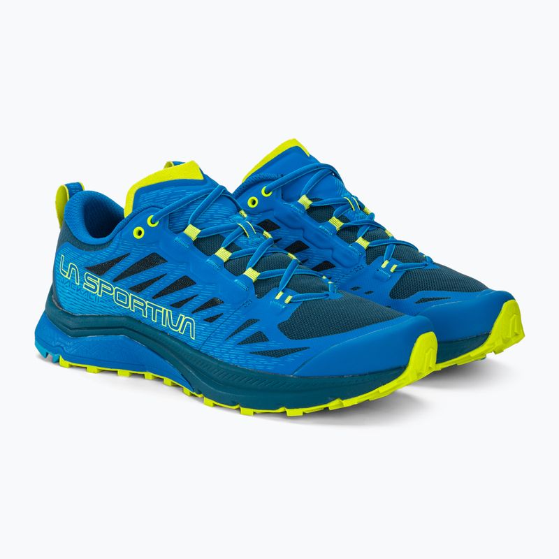 Vyriški bėgimo batai La Sportiva Jackal II electric blue/lime punch 4