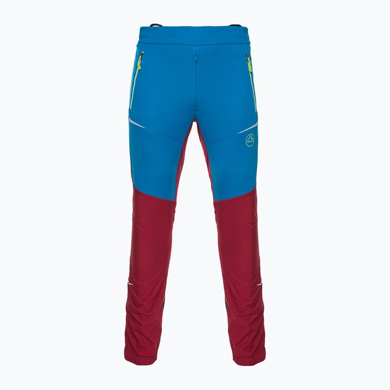 La Sportiva vyriškos trekingo kelnės Ikarus sangria/electric blue 5