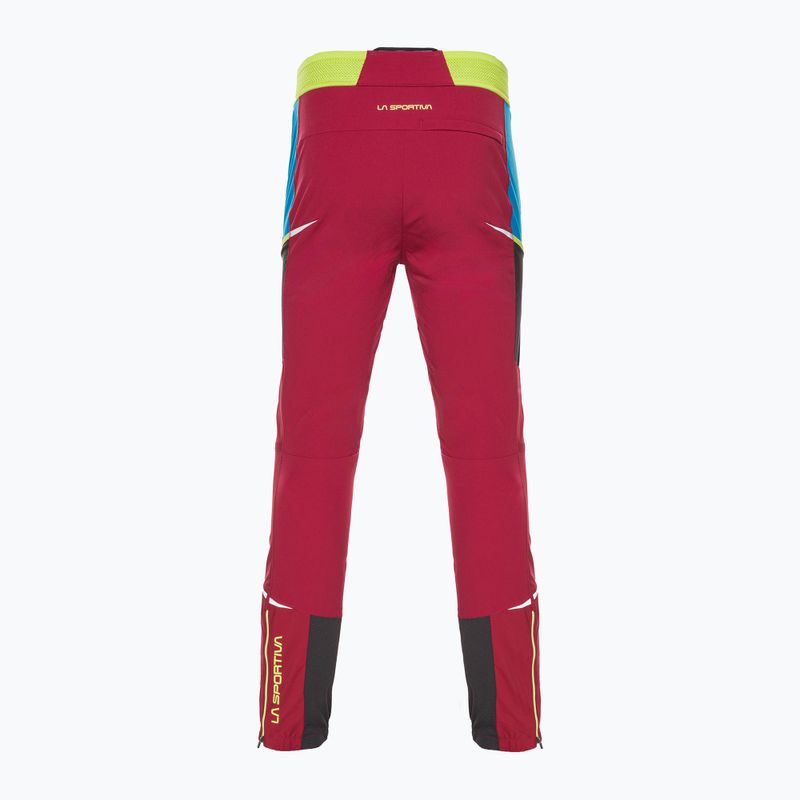 La Sportiva vyriškos trekingo kelnės Ikarus sangria/electric blue 6