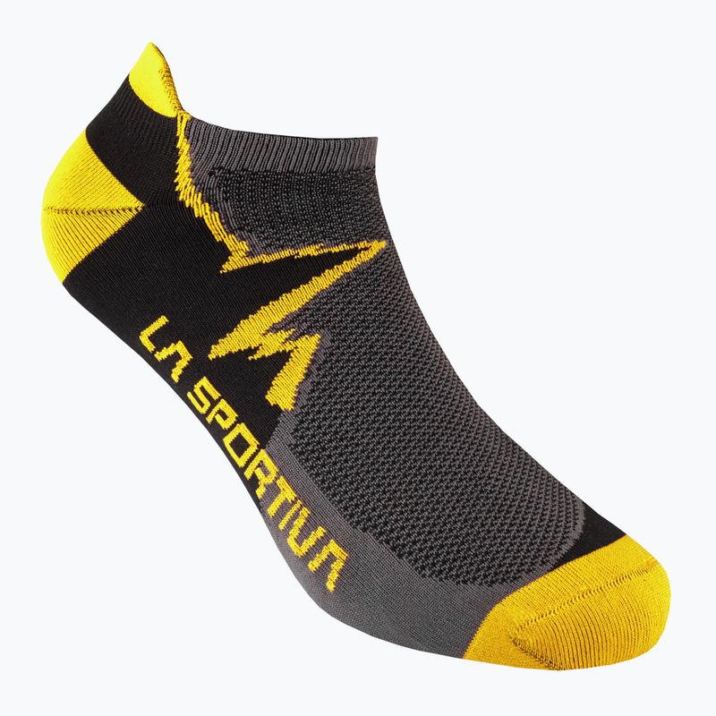 Kojinės La Sportiva Climbing carbon/ yellow