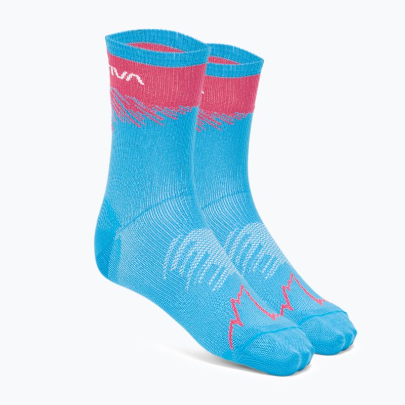 LaSportiva Dangiškai mėlynos bėgimo kojinės 69X602402