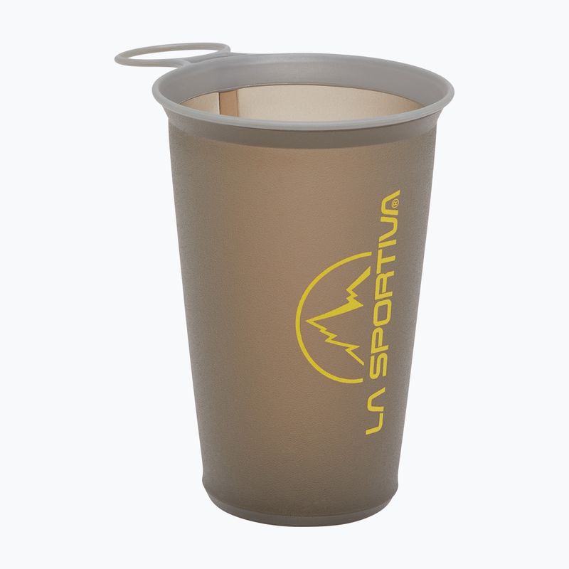 "La Sportiva" sulankstomas puodelis La Sportiva Cup 200 ml carbon/yellow