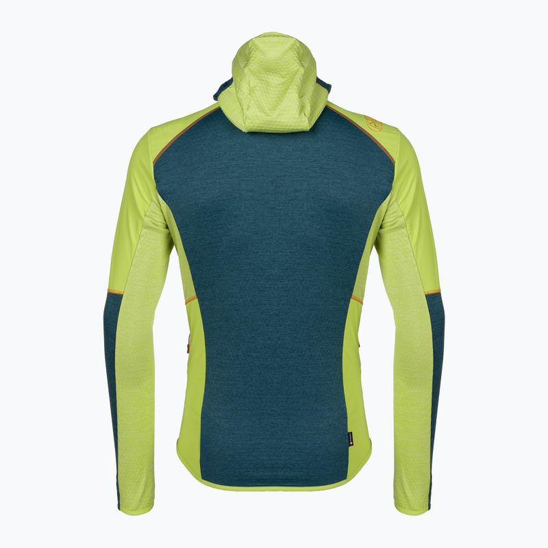 Vyriški džemperiai LaSportiva Existence Hoody navy blue-green P53639729 2