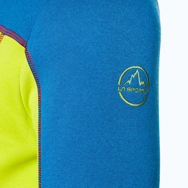 Vyriškas La Sportiva Elements sangria/elektriškai mėlynas džemperis trekkingui 4