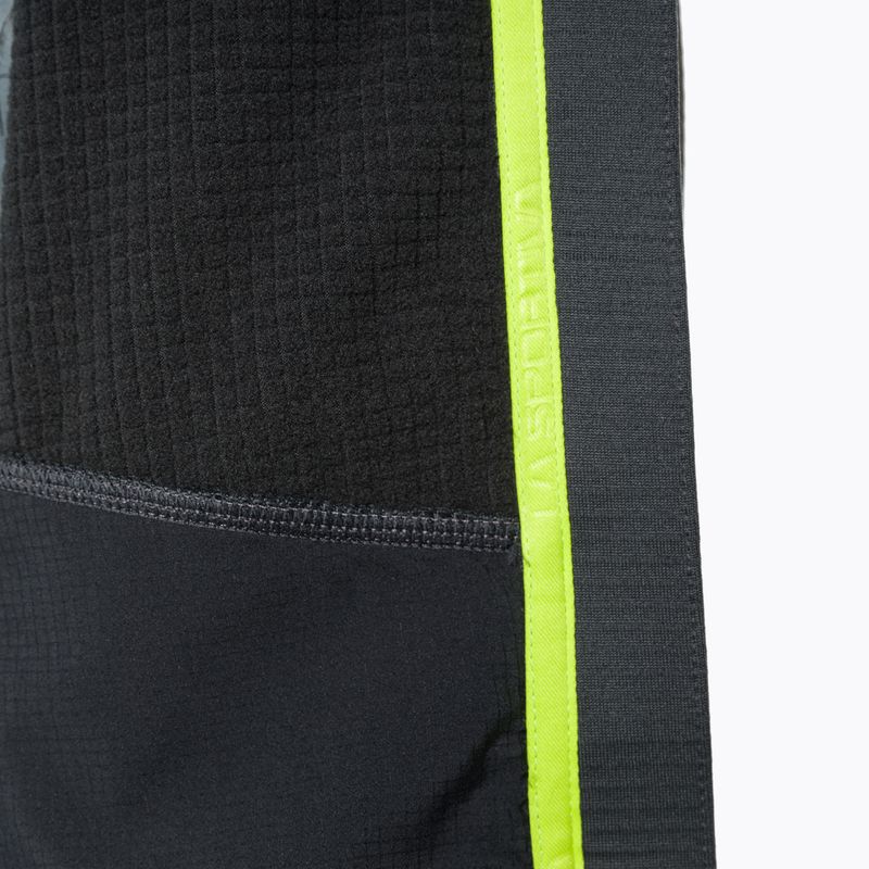 Vyriški La Sportiva Upendo Hoody carbon/lime punch trekkinginiai džemperiai 6