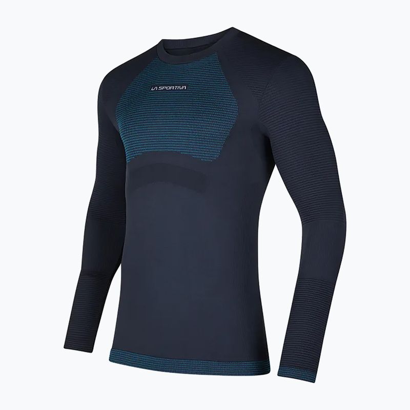 Vyriški La Sportiva Synth Light storm blue/elektriškai mėlyni trekingo marškinėliai 4