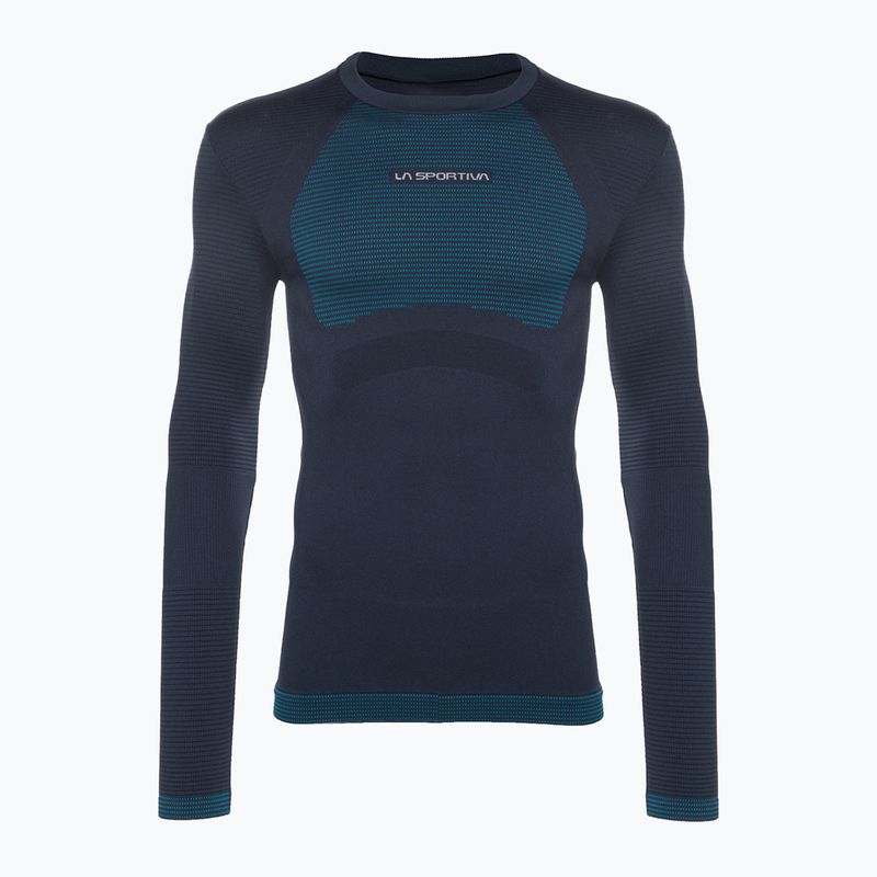 Vyriški La Sportiva Synth Light storm blue/elektriškai mėlyni trekingo marškinėliai