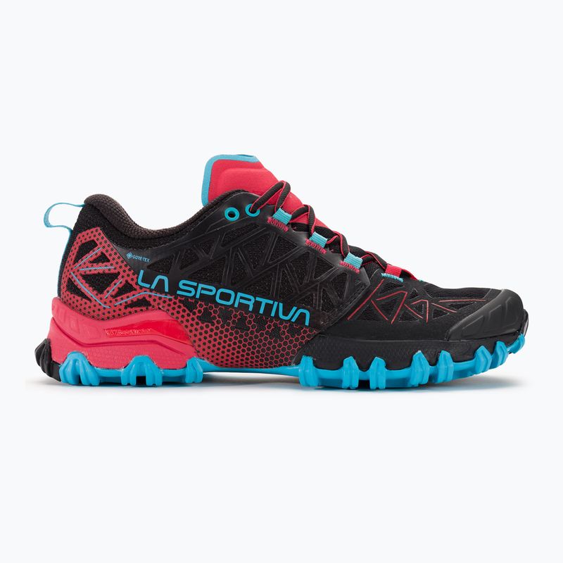 La Sportiva Bushido II GTX black/hibiscus moteriški bėgimo bateliai 2