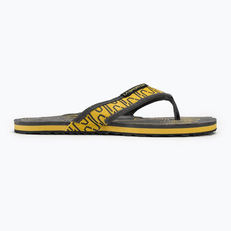 Vyriškos šlepetės per pirštą La Sportiva Swing black/yellow 2