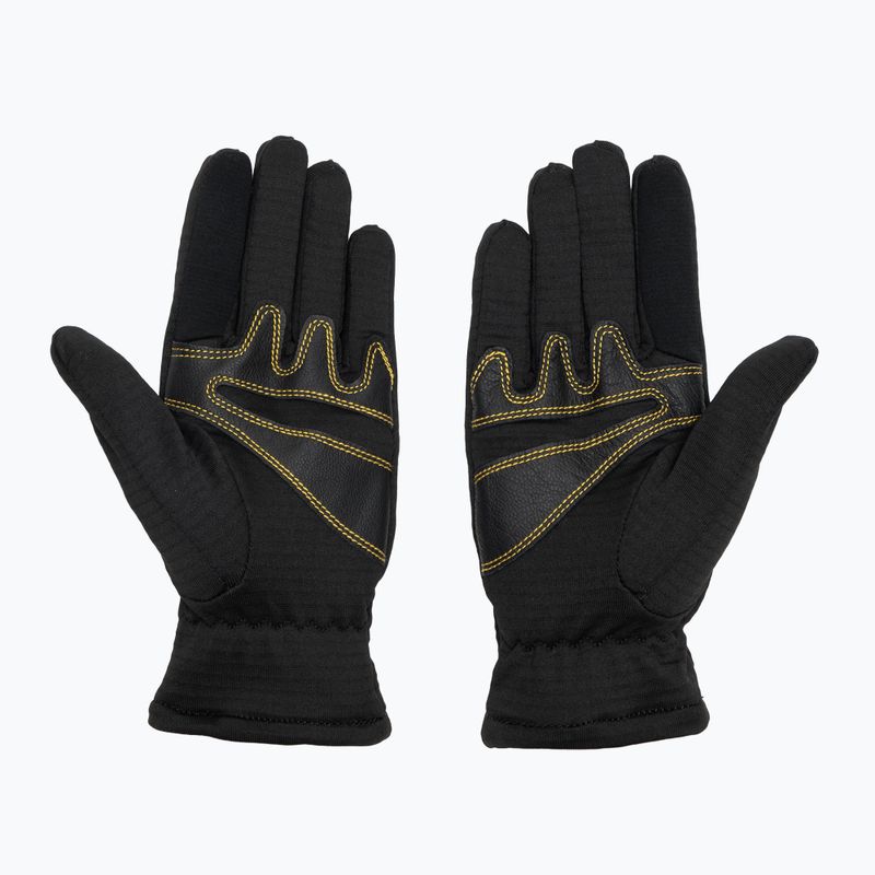 La Sportiva Stretch juodos/geltonos trekingo pirštinės 3