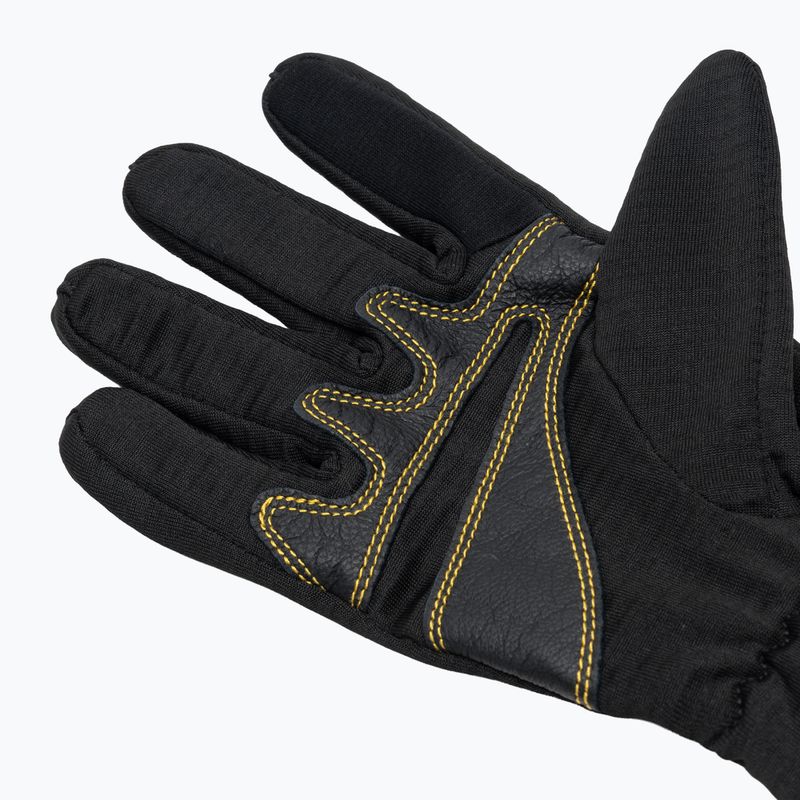 La Sportiva Stretch juodos/geltonos trekingo pirštinės 5