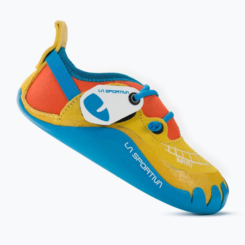 "La Sportiva" vaikiški laipiojimo bateliai Gripit yellow/flame 2