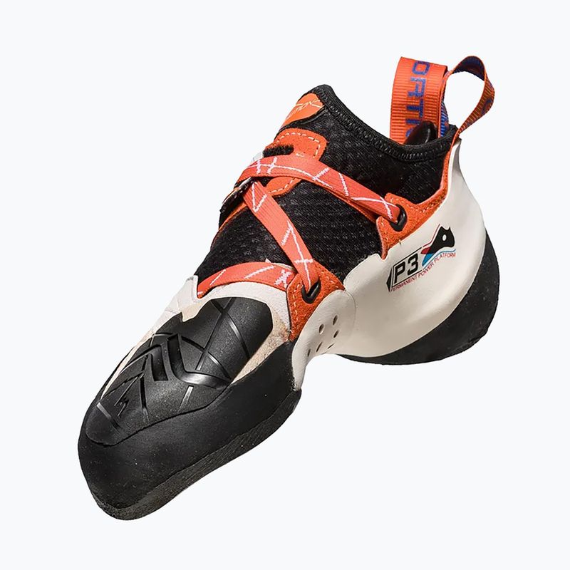 La Sportiva Solution moteriški laipiojimo bateliai white-orange 20H000203 12