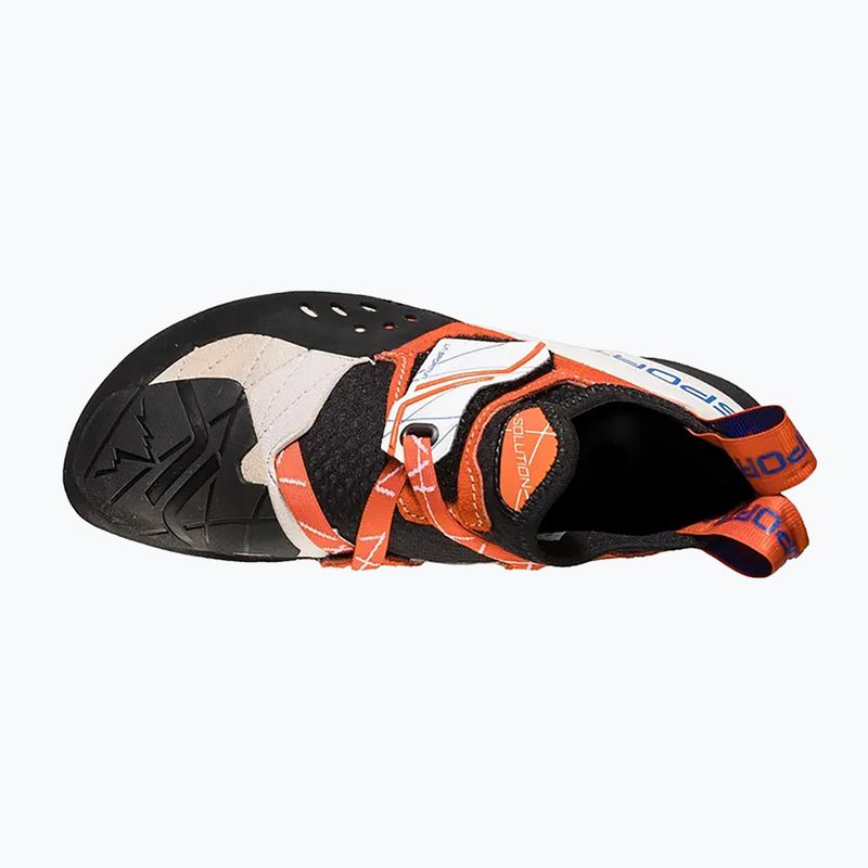 La Sportiva Solution moteriški laipiojimo bateliai white-orange 20H000203 15