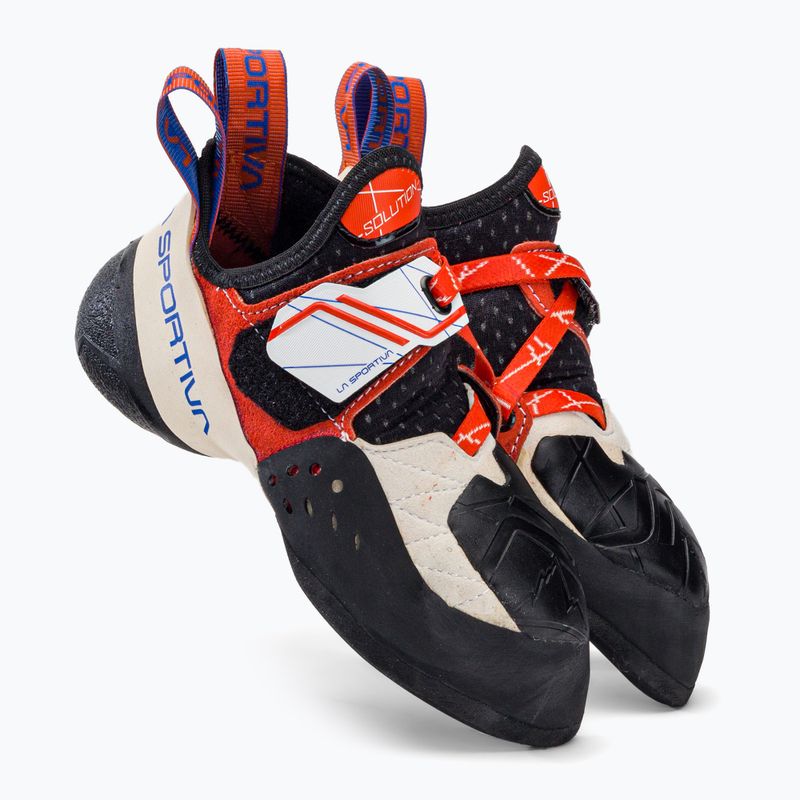 La Sportiva Solution moteriški laipiojimo bateliai white-orange 20H000203 4