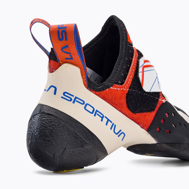 La Sportiva Solution moteriški laipiojimo bateliai white-orange 20H000203 8