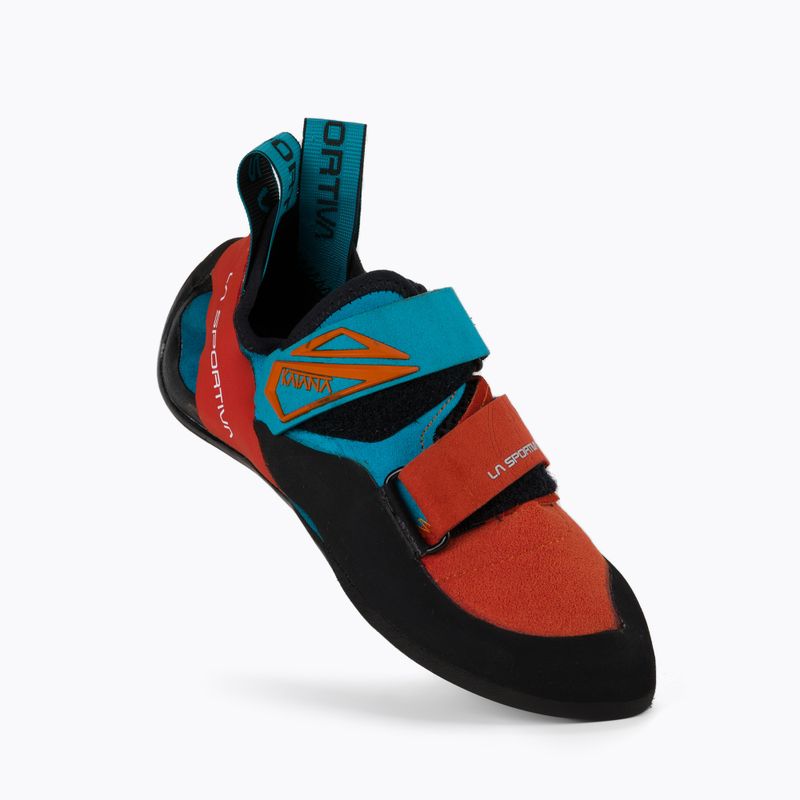 Vyriški La Sportiva Katana laipiojimo bateliai blue-orange 20L202614