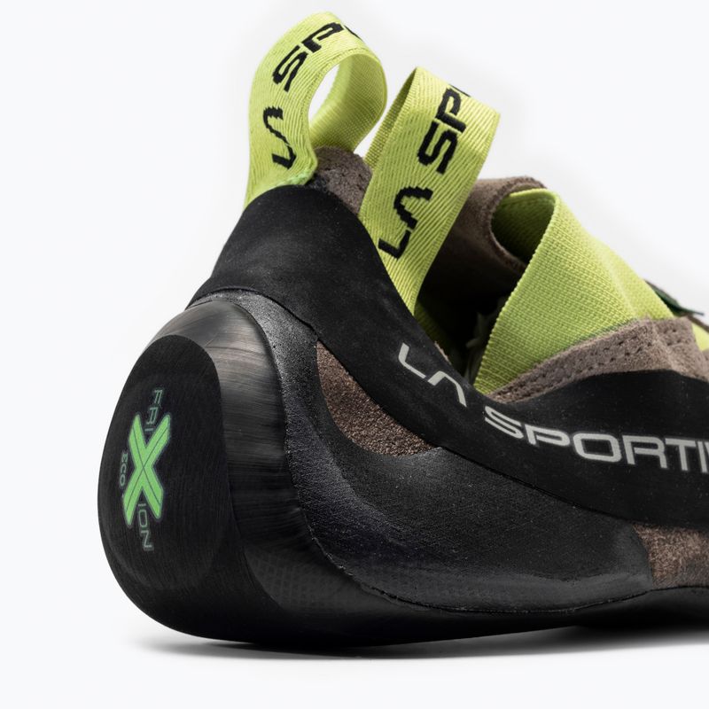 La Sportiva Cobra Eco alpinizmo batai rudos ir žalios spalvos 20O804705 8