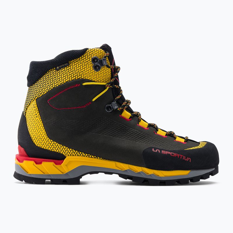 La Sportiva vyriški aukštakulniai batai Trango Tech Leather GTX black/yellow 21S999100 2