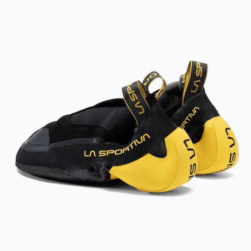 La Sportiva Cobra 4.99 laipiojimo bateliai black/yellow 20Y999100 3