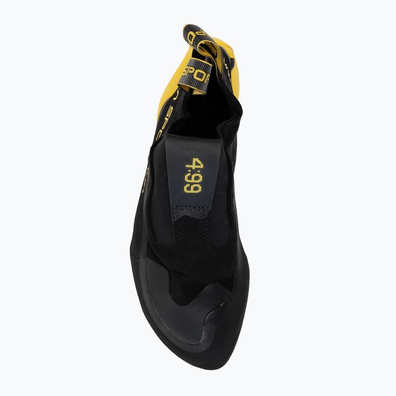 La Sportiva Cobra 4.99 laipiojimo bateliai black/yellow 20Y999100 6