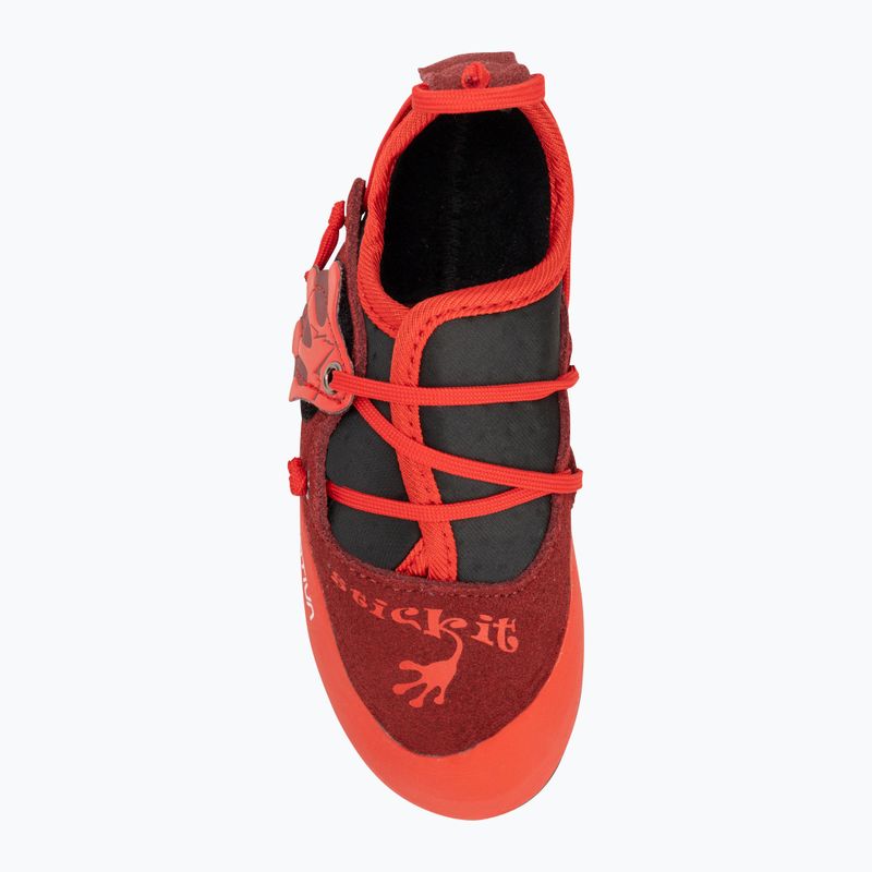 Vaikiški laipiojimo batai La Sportiva Stickit chili/ poppy 5
