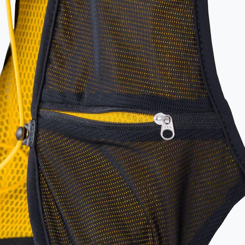 La Sportiva Racer Vest L juoda/geltona 69J999100 bėgimo liemenė 3